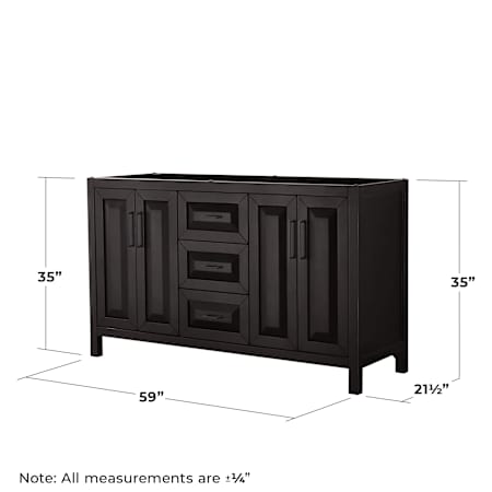 A large image of the Wyndham Collection WCV252560DCXSXXMXX Alternate Image