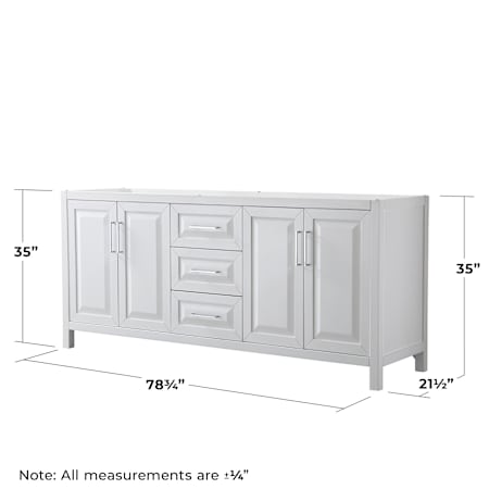 A large image of the Wyndham Collection WCV252580DCXSXXM70 Alternate Image