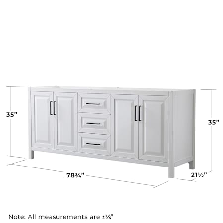 A large image of the Wyndham Collection WCV252580DCXSXXM70 Alternate Image