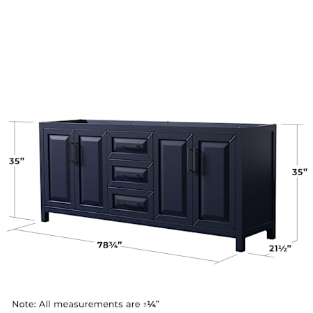 A large image of the Wyndham Collection WCV252580DCXSXXM70 Alternate Image