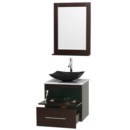 A large image of the Wyndham Collection WCVW00924SESWSOVM24 Wyndham Collection WCVW00924SESWSOVM24