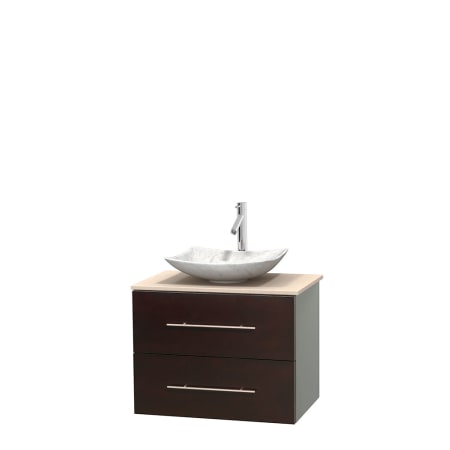 A large image of the Wyndham Collection WCVW00930SESIVOVM24 Wyndham Collection WCVW00930SESIVOVM24