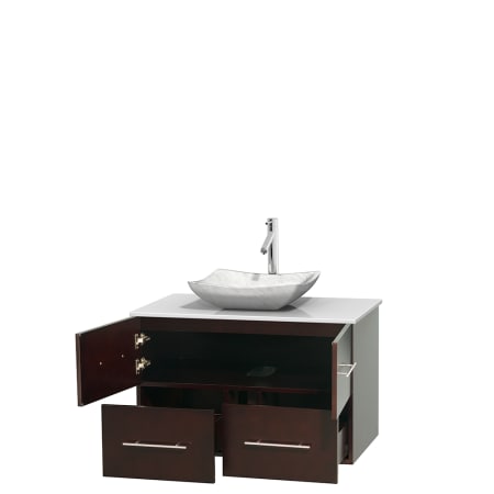 A large image of the Wyndham Collection WCVW00936SESWSOVM24 Wyndham Collection WCVW00936SESWSOVM24
