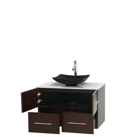 A large image of the Wyndham Collection WCVW00936SESWSOVM24 Wyndham Collection WCVW00936SESWSOVM24