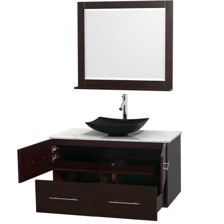 A large image of the Wyndham Collection WCVW00942SESCMOVM36 Wyndham Collection WCVW00942SESCMOVM36