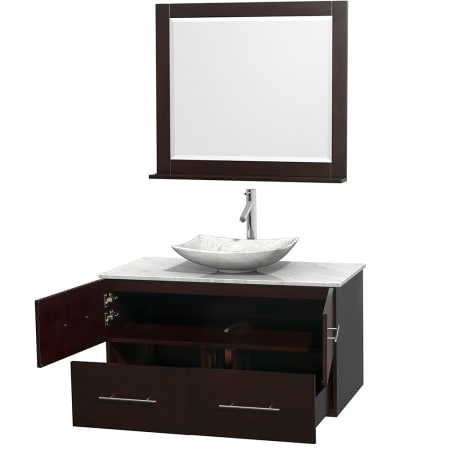 A large image of the Wyndham Collection WCVW00942SESCMOVM36 Wyndham Collection WCVW00942SESCMOVM36