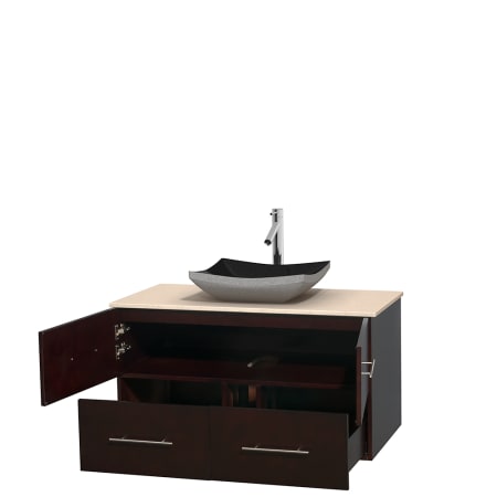 A large image of the Wyndham Collection WCVW00942SESIVOVM36 Wyndham Collection WCVW00942SESIVOVM36