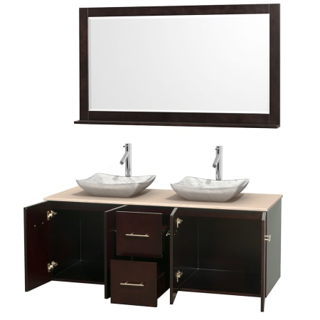 A large image of the Wyndham Collection WCVW00960DESIVOVM58 Wyndham Collection WCVW00960DESIVOVM58