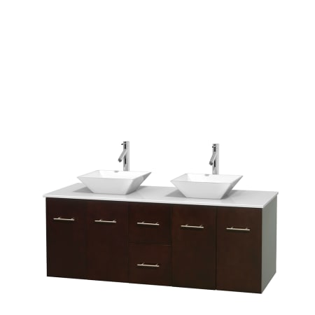 A large image of the Wyndham Collection WCVW00960DESWSOVM24 Wyndham Collection WCVW00960DESWSOVM24