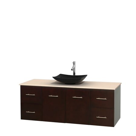 A large image of the Wyndham Collection WCVW00960SESIVOVM58 Wyndham Collection WCVW00960SESIVOVM58
