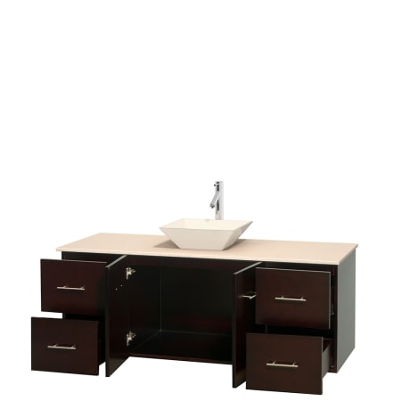 A large image of the Wyndham Collection WCVW00960SESIVOVM58 Wyndham Collection WCVW00960SESIVOVM58