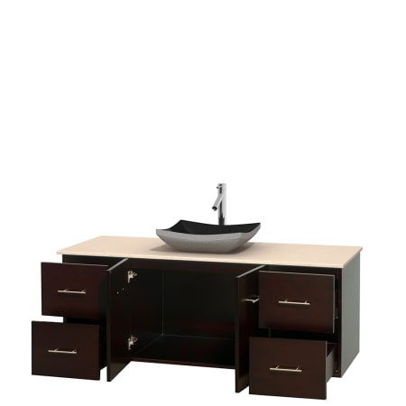 A large image of the Wyndham Collection WCVW00960SESIVOVM58 Wyndham Collection WCVW00960SESIVOVM58