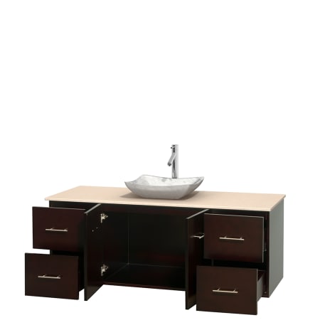 A large image of the Wyndham Collection WCVW00960SESIVOVM58 Wyndham Collection WCVW00960SESIVOVM58