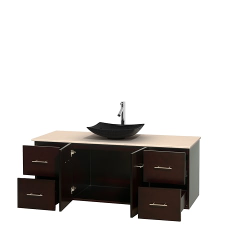 A large image of the Wyndham Collection WCVW00960SESIVOVM58 Wyndham Collection WCVW00960SESIVOVM58
