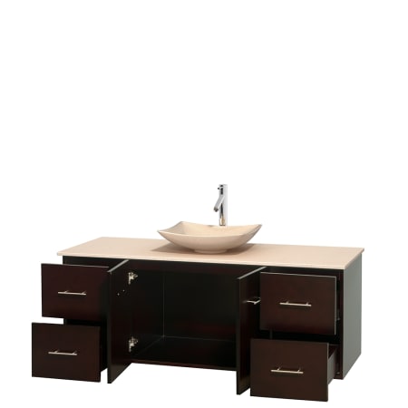 A large image of the Wyndham Collection WCVW00960SESIVOVM58 Wyndham Collection WCVW00960SESIVOVM58