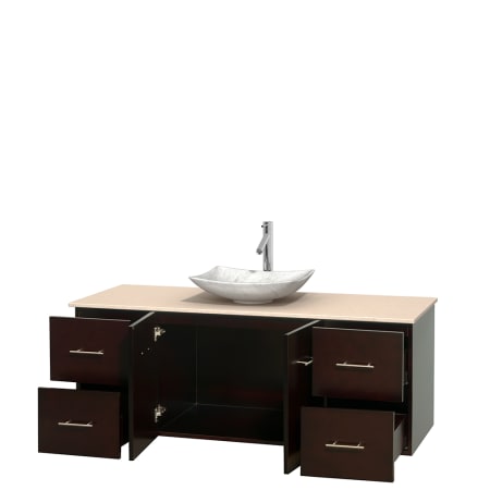 A large image of the Wyndham Collection WCVW00960SESIVOVM58 Wyndham Collection WCVW00960SESIVOVM58
