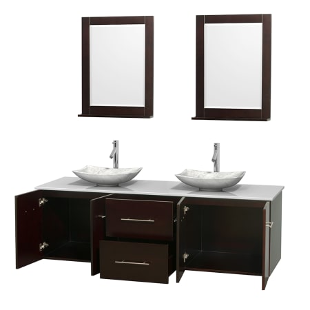 A large image of the Wyndham Collection WCVW00972DESWSOVM24 Wyndham Collection WCVW00972DESWSOVM24