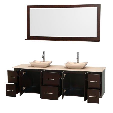 A large image of the Wyndham Collection WCVW00980DESIVOVM70 Wyndham Collection WCVW00980DESIVOVM70