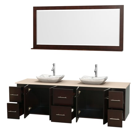 A large image of the Wyndham Collection WCVW00980DESIVOVM70 Wyndham Collection WCVW00980DESIVOVM70