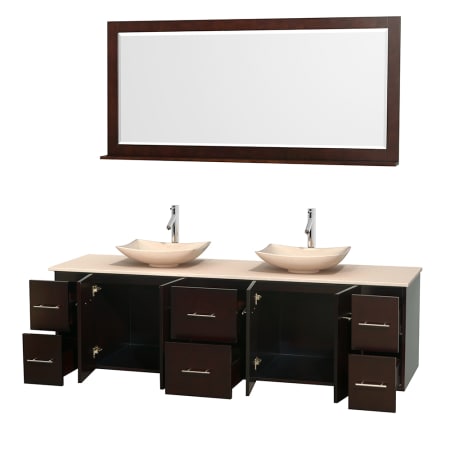 A large image of the Wyndham Collection WCVW00980DESIVOVM70 Wyndham Collection WCVW00980DESIVOVM70