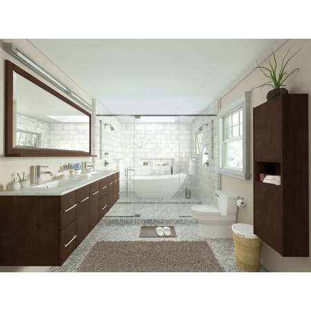 A large image of the Wyndham Collection WCVW00980DUNSM70 Lifestyle Image