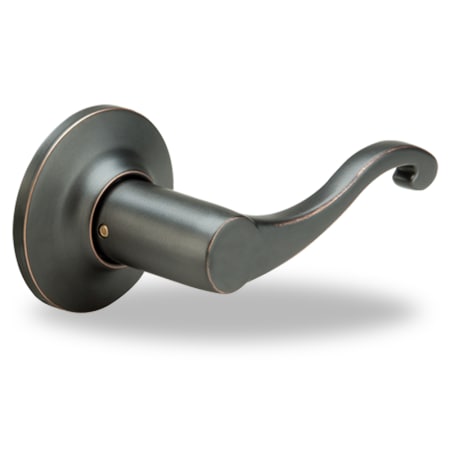 A large image of the Yale 81SLRH Oil Rubbed Bronze Permanent