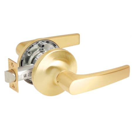 A large image of the Yale MO5401LN Satin Brass