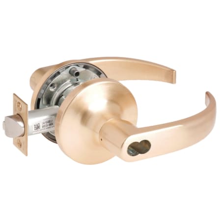 A large image of the Yale PB5407LN1210LC Satin Bronze