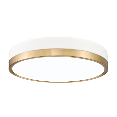 A large image of the Z-Lite 1006F16-LED Matte White / Modern Gold