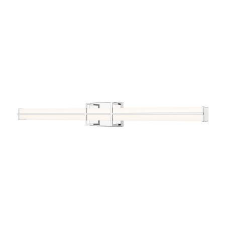 A large image of the Z-Lite 1011-40W-LED Chrome