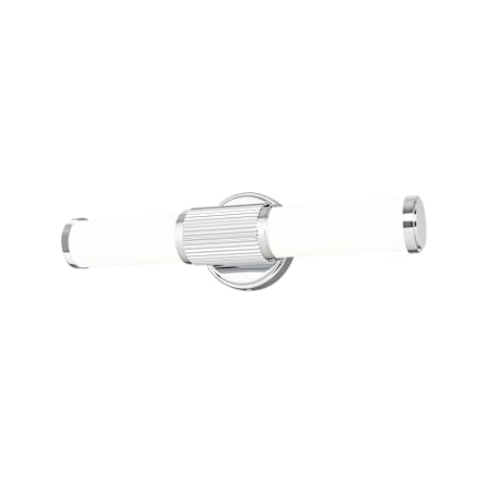 2025年最新入荷 Z-Lite 1021-18W-CH-LED 19 Light 2 Solange Chrome ダイエット食品