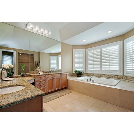Z-Lite 169-5V-BN Brushed Nickel Zephyr 5 Light Vanity Light