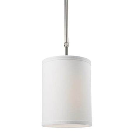 A large image of the Z-Lite 171-6 Brushed Nickel / White
