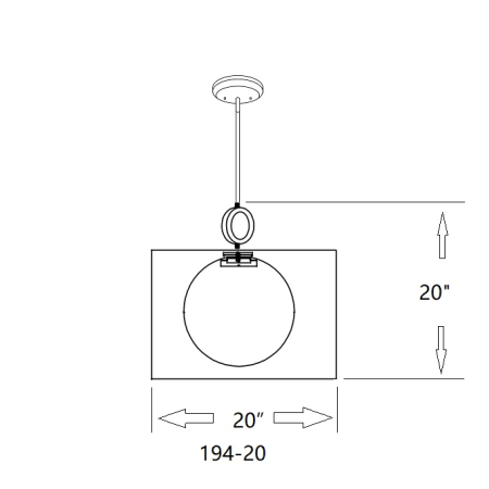 A large image of the Z-Lite 194-20BK Alternate Image