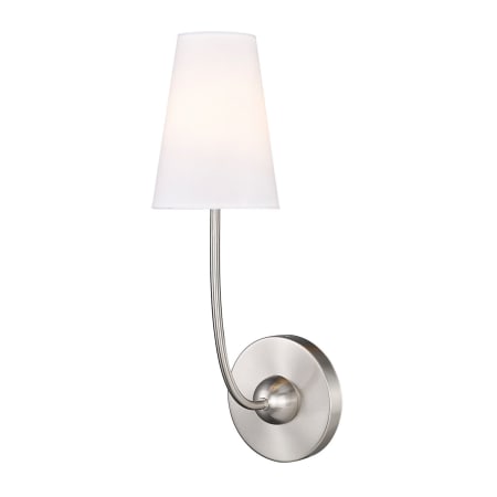 A large image of the Z-Lite 3040-1S Brushed Nickel