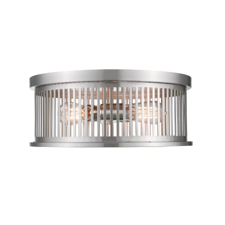 A large image of the Z-Lite 334F3 Brushed Nickel