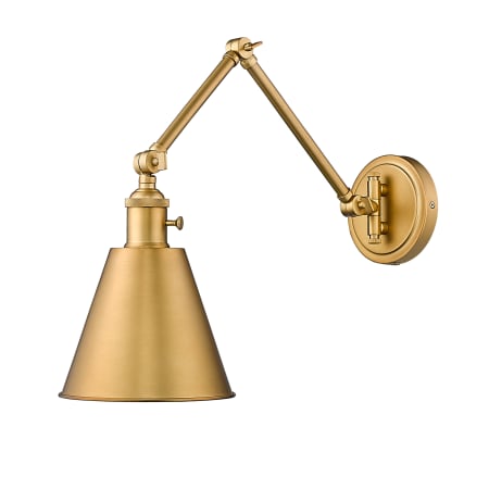 A large image of the Z-Lite 349S Rubbed Brass