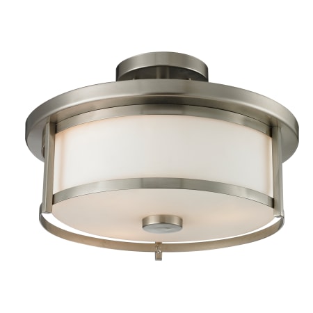 A large image of the Z-Lite 412SF14 Brushed Nickel