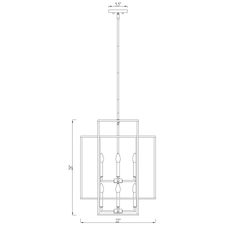 A large image of the Z-Lite 454-28 Alternate Image