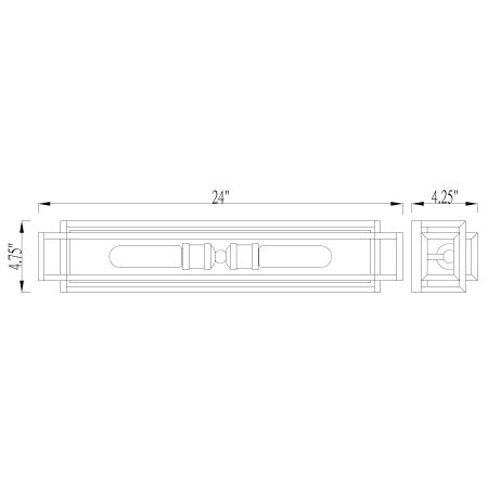 A large image of the Z-Lite 454-2V Alternate Image