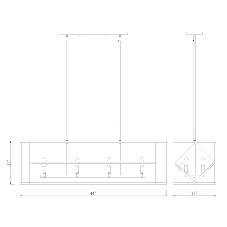 A large image of the Z-Lite 457-8L Alternate Image