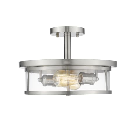A large image of the Z-Lite 462SF14 Brushed Nickel