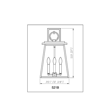 A large image of the Z-Lite 521B Alternate Image