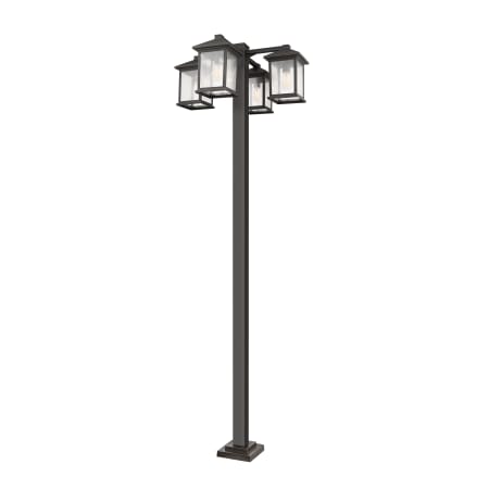 A large image of the Z-Lite 531-4-536P Oil Rubbed Bronze