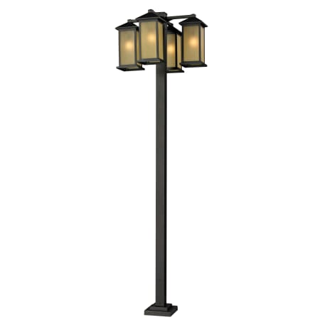 A large image of the Z-Lite 548-4-536P Oil Rubbed Bronze