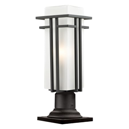 A large image of the Z-Lite 549PHMR-533PM Outdoor Rubbed Bronze