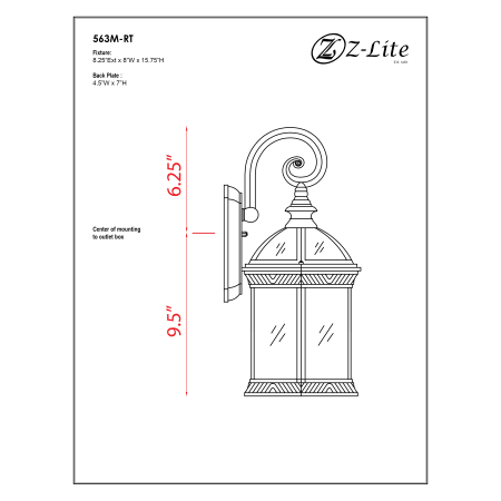 A large image of the Z-Lite 563M Alternate Image