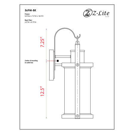 A large image of the Z-Lite 569M Alternate Image