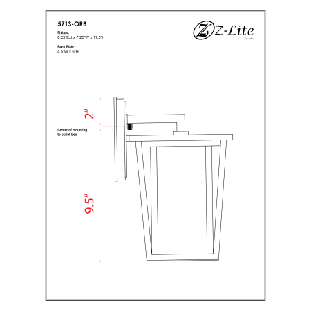 A large image of the Z-Lite 571S Alternate Image