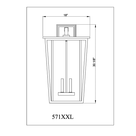 A large image of the Z-Lite 571XXL Alternate Image